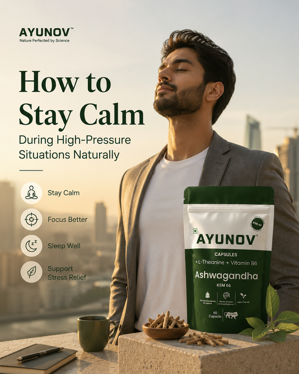 How to Stay Calm During High-Pressure Situations Naturally