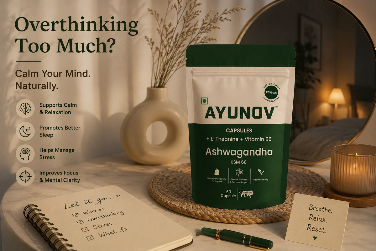 Can Ayunov Ashwagandha KSM-66 Help with Overthinking?